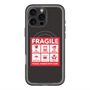 スリムプロテクションプレミアムケース with MagSafe［ FRAGILE Sticker - Black ］