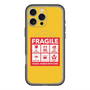 スリムプロテクションプレミアムケース with MagSafe［ FRAGILE Sticker - Yellow ］