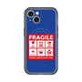 スリムプロテクションプレミアムケース with MagSafe［ FRAGILE Sticker - Blue ］