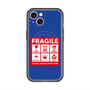 スリムプロテクションプレミアムケース with MagSafe［ FRAGILE Sticker - Blue ］