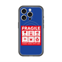 スリムプロテクションプレミアムケース with MagSafe［ FRAGILE Sticker - Blue ］