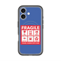 スリムプロテクションプレミアムケース with MagSafe［ FRAGILE Sticker - Blue ］