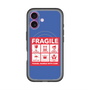 スリムプロテクションプレミアムケース with MagSafe［ FRAGILE Sticker - Blue ］