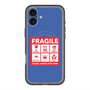 スリムプロテクションプレミアムケース with MagSafe［ FRAGILE Sticker - Blue ］