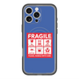 スリムプロテクションプレミアムケース with MagSafe［ FRAGILE Sticker - Blue ］