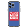 スリムプロテクションプレミアムケース with MagSafe［ FRAGILE Sticker - Blue ］