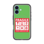 スリムプロテクションプレミアムケース with MagSafe［ FRAGILE Sticker - Green ］