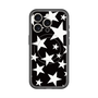 スリムプロテクションプレミアムケース with MagSafe［ Stars - Black ］