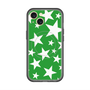 スリムプロテクションプレミアムケース with MagSafe［ Stars - Green ］