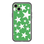 スリムプロテクションプレミアムケース with MagSafe［ Stars - Green ］