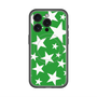 スリムプロテクションプレミアムケース with MagSafe［ Stars - Green ］