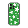 スリムプロテクションプレミアムケース with MagSafe［ Stars - Green ］
