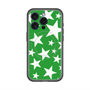 スリムプロテクションプレミアムケース with MagSafe［ Stars - Green ］