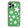スリムプロテクションプレミアムケース with MagSafe［ Stars - Green ］