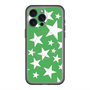 スリムプロテクションプレミアムケース with MagSafe［ Stars - Green ］
