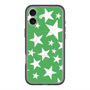 スリムプロテクションプレミアムケース with MagSafe［ Stars - Green ］