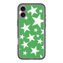スリムプロテクションプレミアムケース with MagSafe［ Stars - Green ］