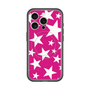 スリムプロテクションプレミアムケース with MagSafe［ Stars - Pink ］