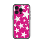 スリムプロテクションプレミアムケース with MagSafe［ Stars - Pink ］