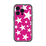 スリムプロテクションプレミアムケース with MagSafe［ Stars - Pink ］
