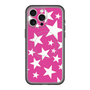 スリムプロテクションプレミアムケース with MagSafe［ Stars - Pink ］