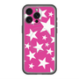 スリムプロテクションプレミアムケース with MagSafe［ Stars - Pink ］