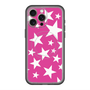 スリムプロテクションプレミアムケース with MagSafe［ Stars - Pink ］