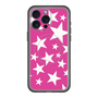 スリムプロテクションプレミアムケース with MagSafe［ Stars - Pink ］