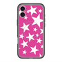 スリムプロテクションプレミアムケース with MagSafe［ Stars - Pink ］