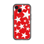 スリムプロテクションプレミアムケース with MagSafe［ Stars - Red ］