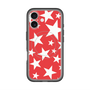 スリムプロテクションプレミアムケース with MagSafe［ Stars - Red ］