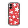 スリムプロテクションプレミアムケース with MagSafe［ Stars - Red ］