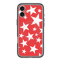 スリムプロテクションプレミアムケース with MagSafe［ Stars - Red ］