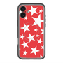 スリムプロテクションプレミアムケース with MagSafe［ Stars - Red ］