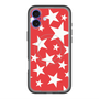 スリムプロテクションプレミアムケース with MagSafe［ Stars - Red ］