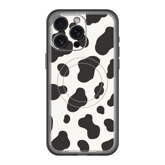 スリムプロテクションプレミアムケース with MagSafe［ Cow - White ］
