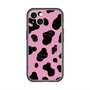 スリムプロテクションプレミアムケース with MagSafe［ Cow - Pink ］