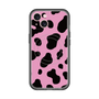 スリムプロテクションプレミアムケース with MagSafe［ Cow - Pink ］