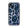 スリムプロテクションプレミアムケース with MagSafe［ Leopard - Blue ］