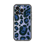 スリムプロテクションプレミアムケース with MagSafe［ Leopard - Blue ］