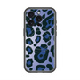 スリムプロテクションプレミアムケース with MagSafe［ Leopard - Blue ］