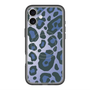 スリムプロテクションプレミアムケース with MagSafe［ Leopard - Blue ］