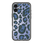 スリムプロテクションプレミアムケース with MagSafe［ Leopard - Blue ］