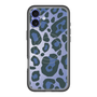 スリムプロテクションプレミアムケース with MagSafe［ Leopard - Blue ］