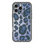 スリムプロテクションプレミアムケース with MagSafe［ Leopard - Blue ］