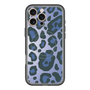 スリムプロテクションプレミアムケース with MagSafe［ Leopard - Blue ］