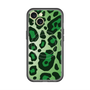 スリムプロテクションプレミアムケース with MagSafe［ Leopard - Green ］