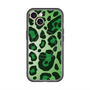スリムプロテクションプレミアムケース with MagSafe［ Leopard - Green ］