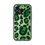 スリムプロテクションプレミアムケース with MagSafe［ Leopard - Green ］