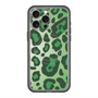 スリムプロテクションプレミアムケース with MagSafe［ Leopard - Green ］